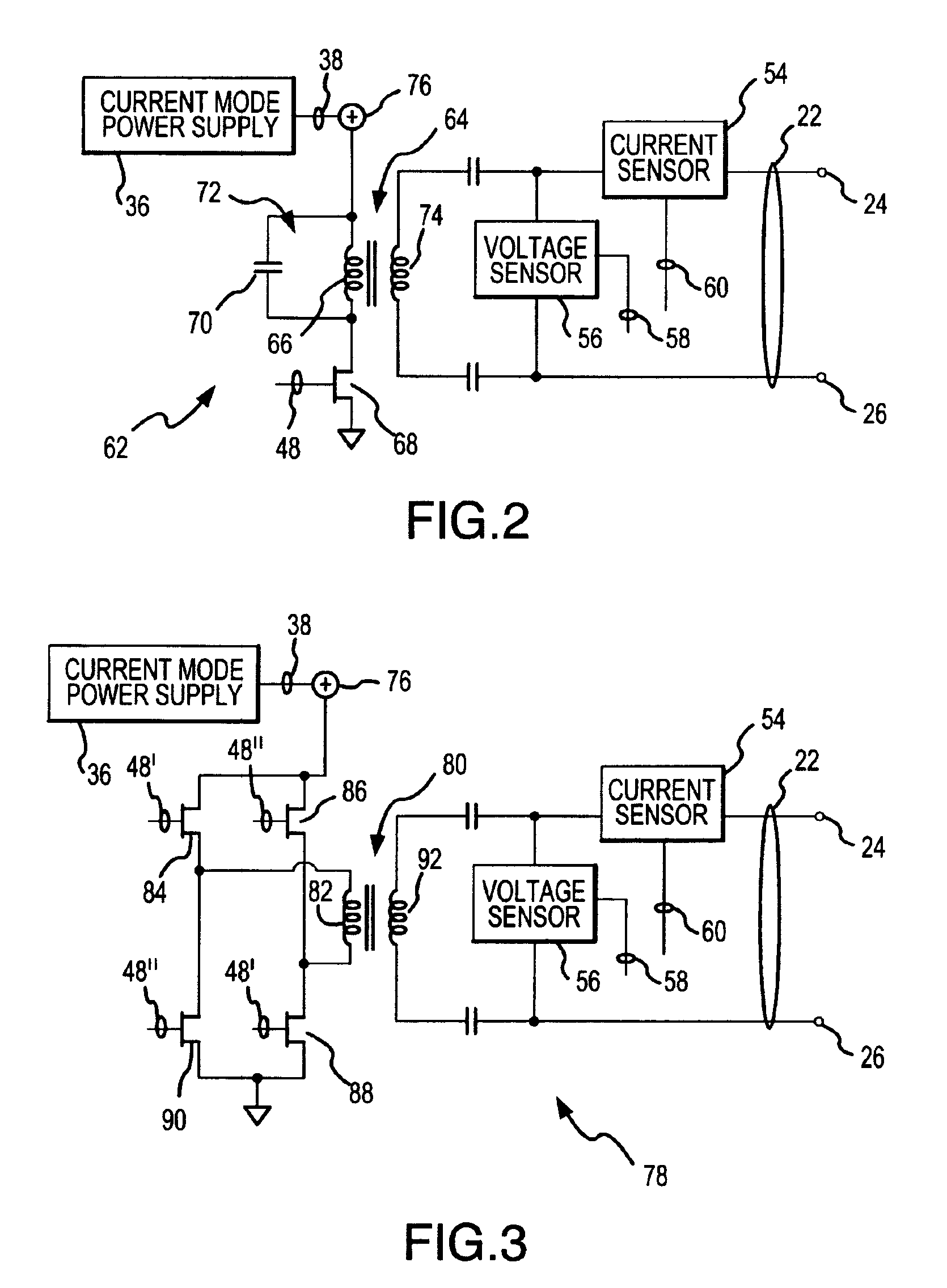 Electrosurgical generator and method with voltage and frequency regulated high-voltage current mode power supply