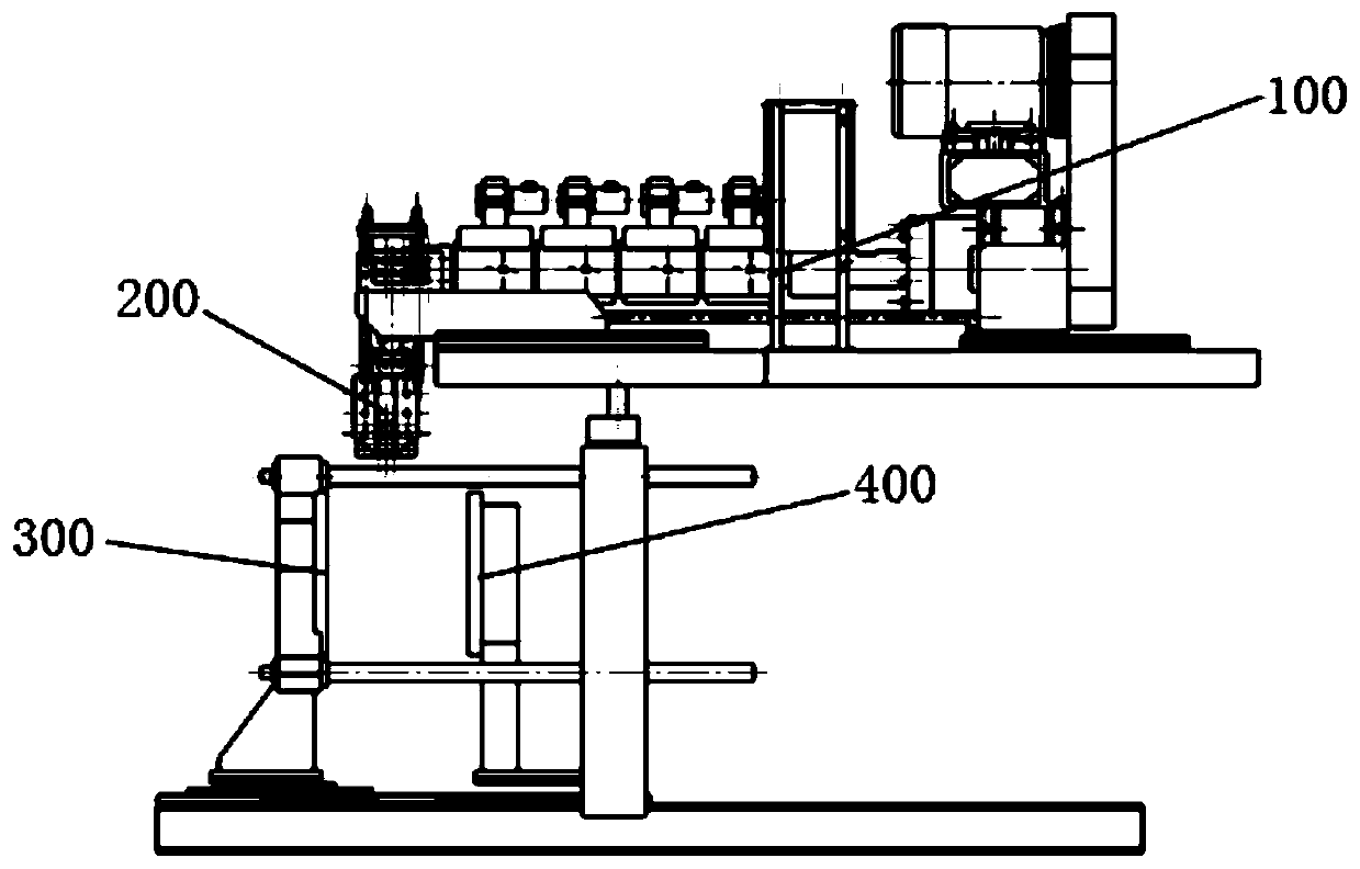 Blow-molding method for sun shield sheet machine