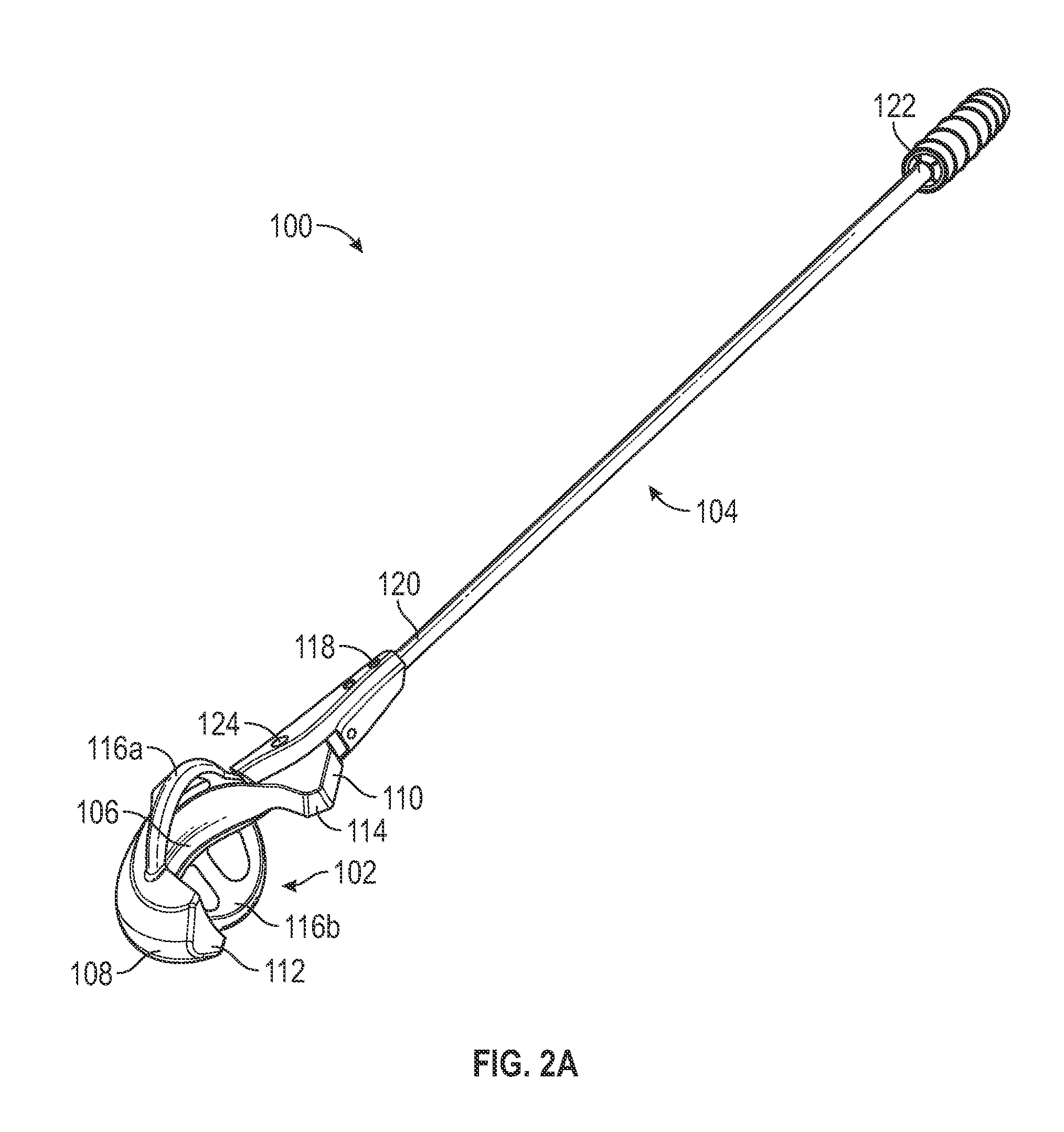 Device and method for launching a projectile across a range