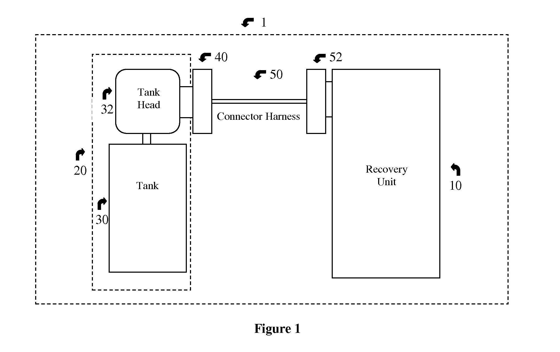 Secured system for fire suppression refill and recovery