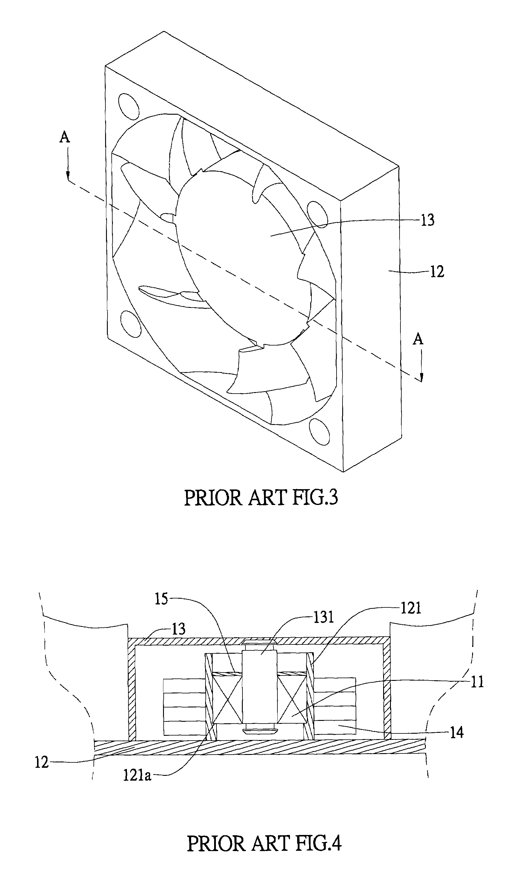 Bearing supporting structure