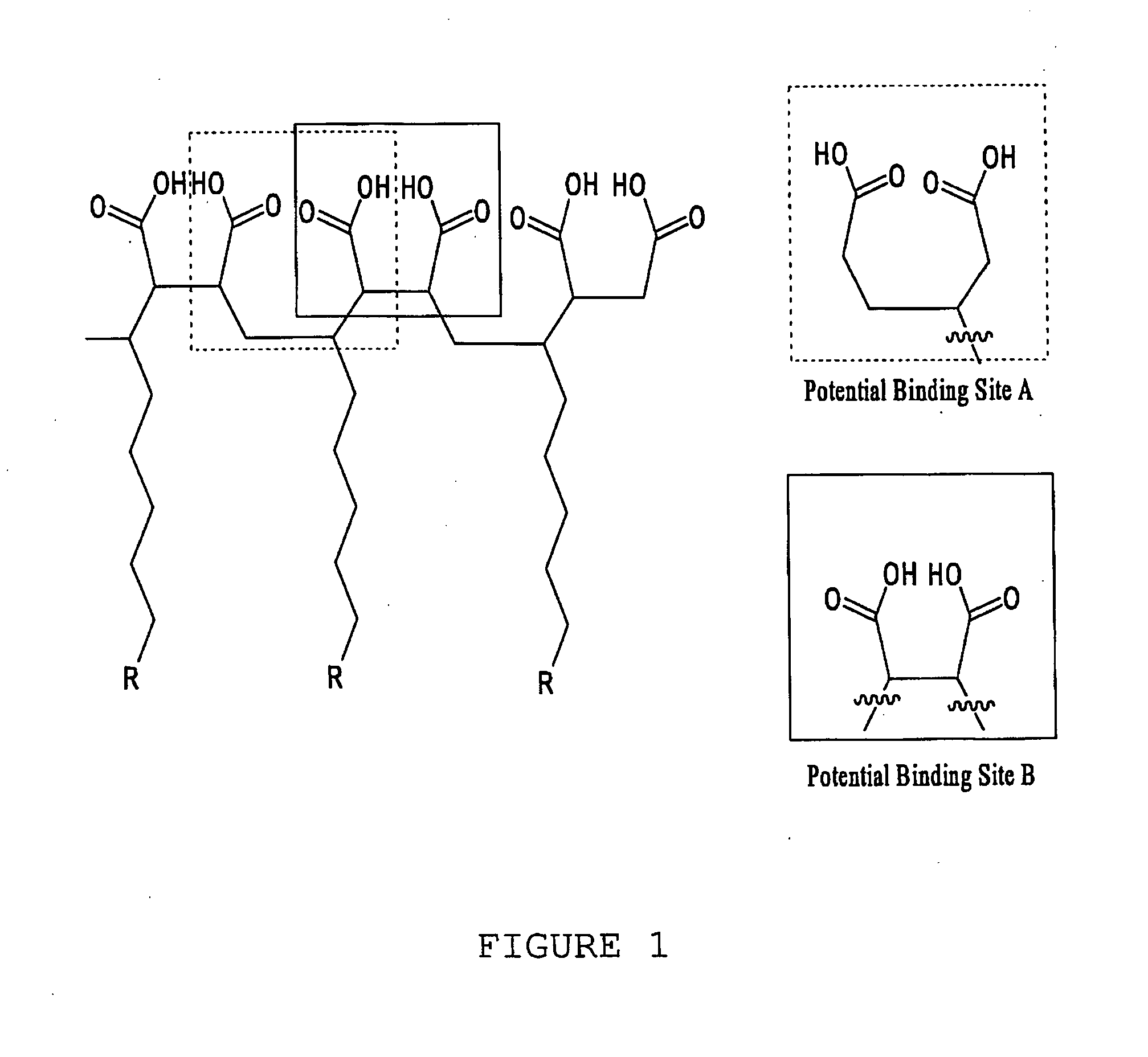 Chelating compound, and method of use of, poly(2-octadecyl-butanedioate) and the corresponding acid, poly(2-octadecyl-butanedioic acid)