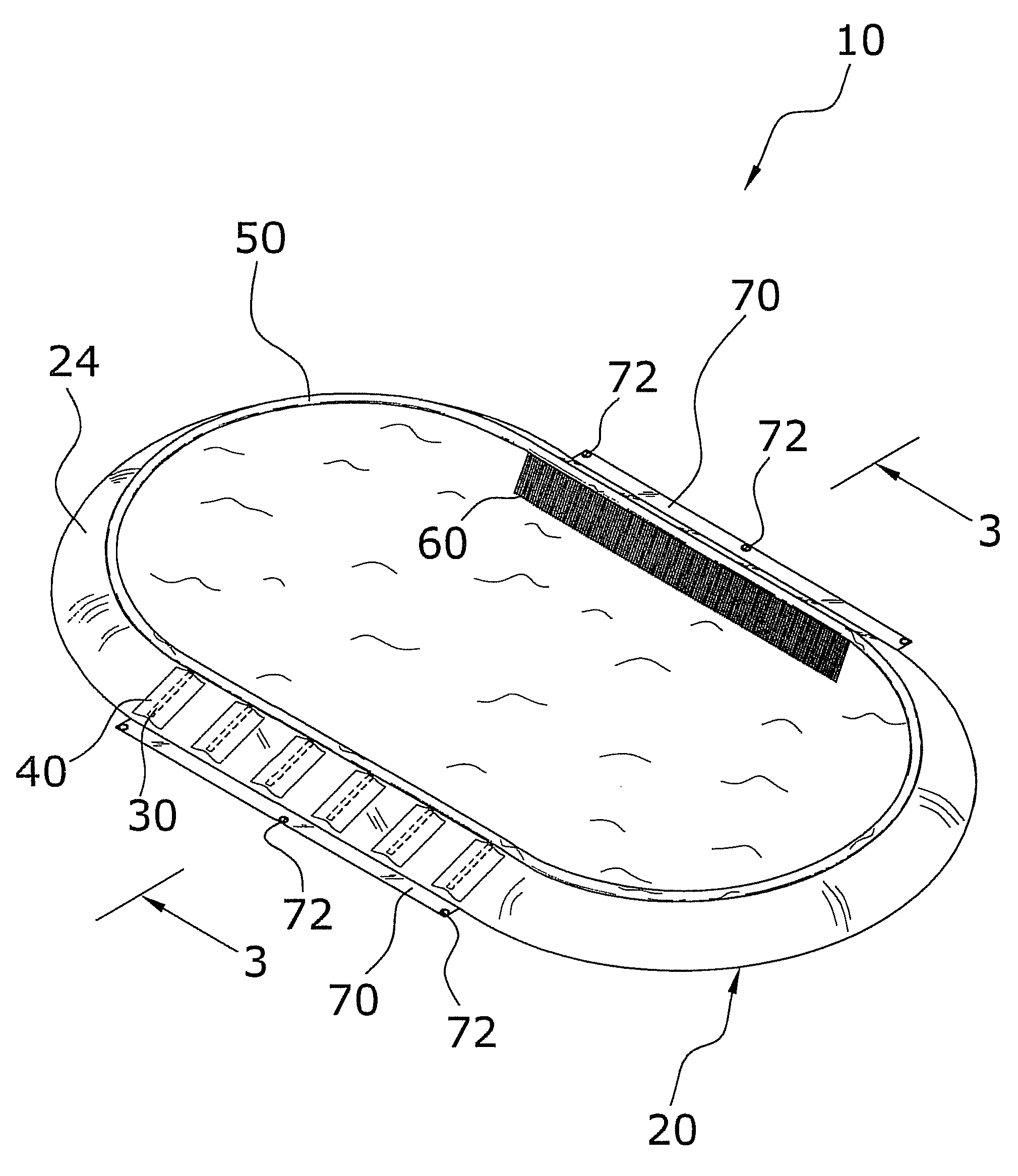 Fluid Controlled Containment Berm System