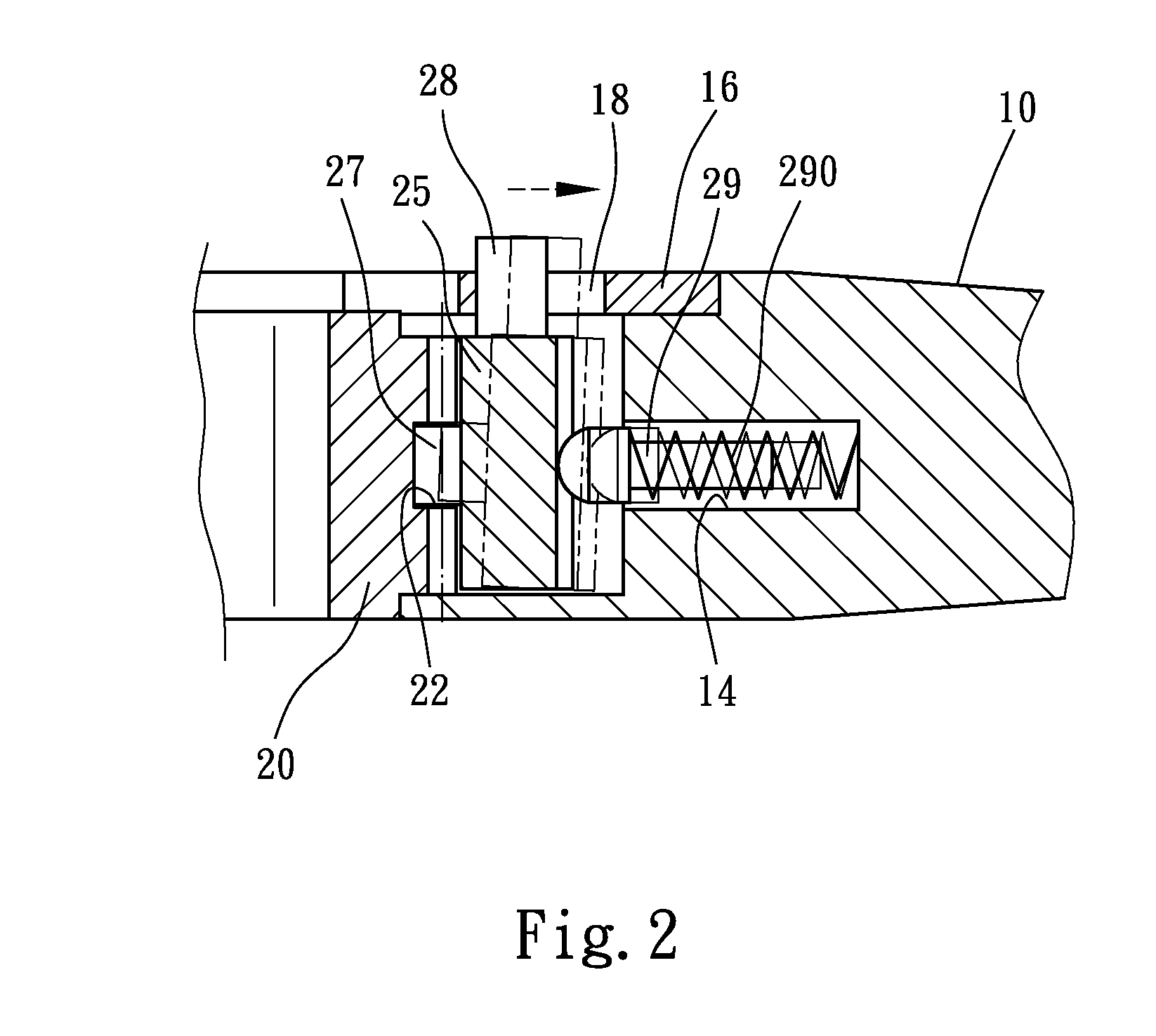 Replacement structure of ratchet wrench