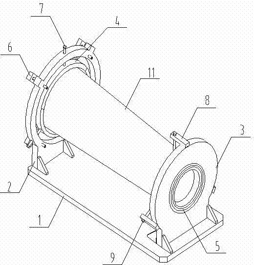 Taper sleeve positioning device used for machining internal key groove of taper sleeve by utilizing planer