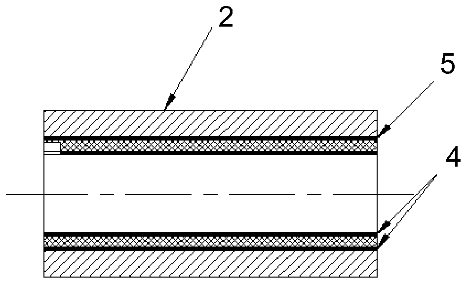 Printing roller structure and installation method