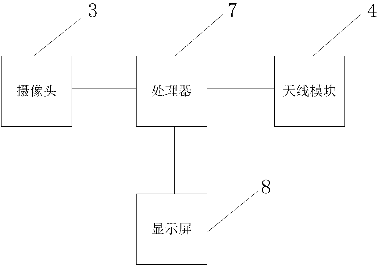 Mobile data terminal and positioning method thereof