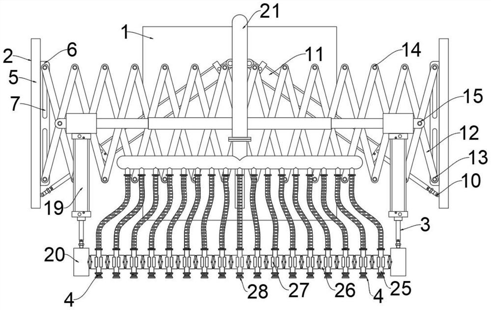 Pavement maintenance device for highway construction and method of use thereof