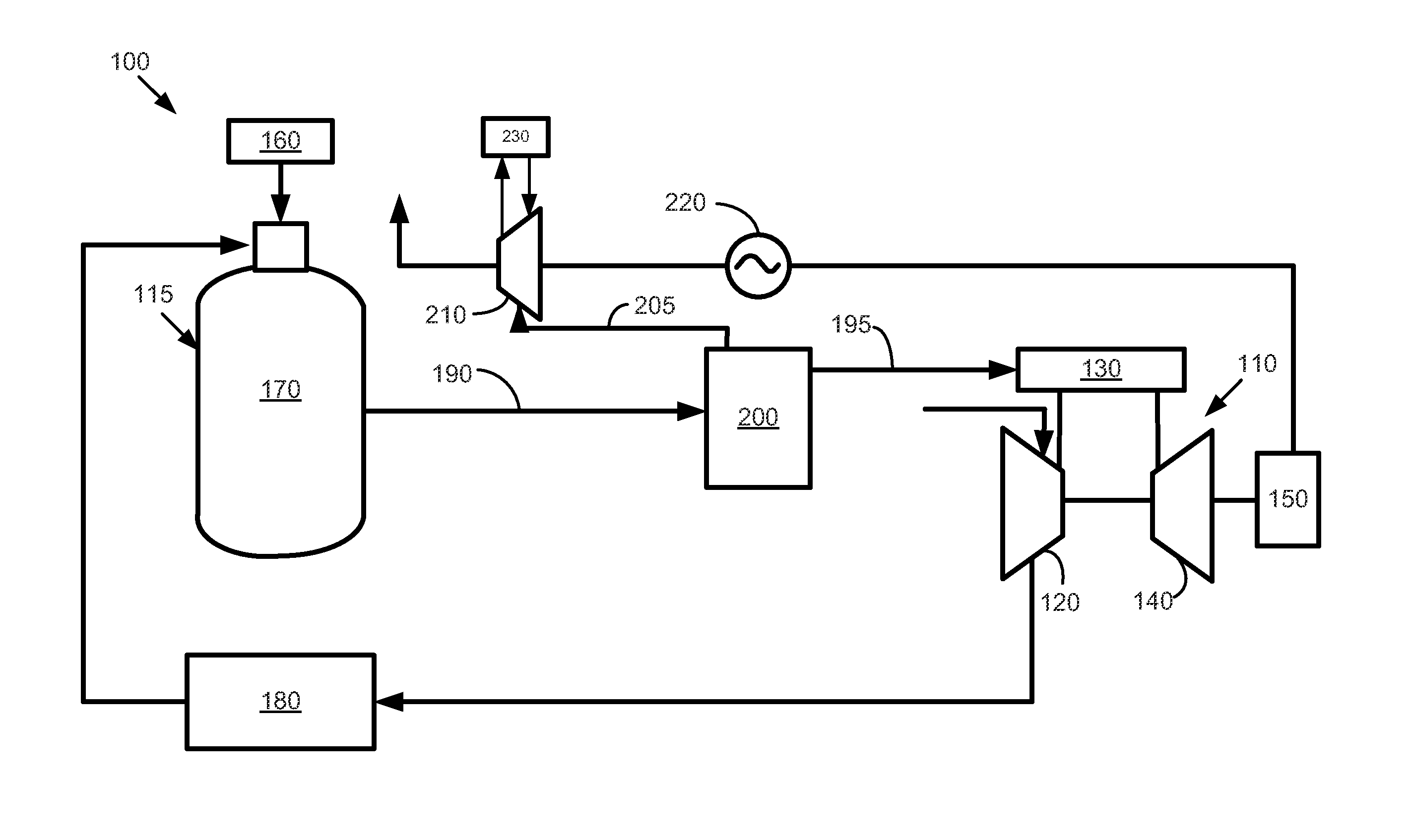 Integrated gasification combined cycle system with vapor absorption chilling