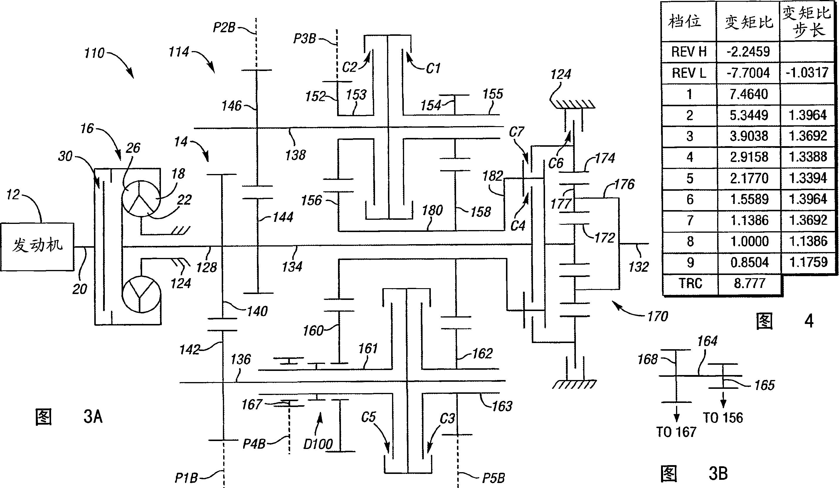 Multi-speed countershaft transmission with a planetary gear set