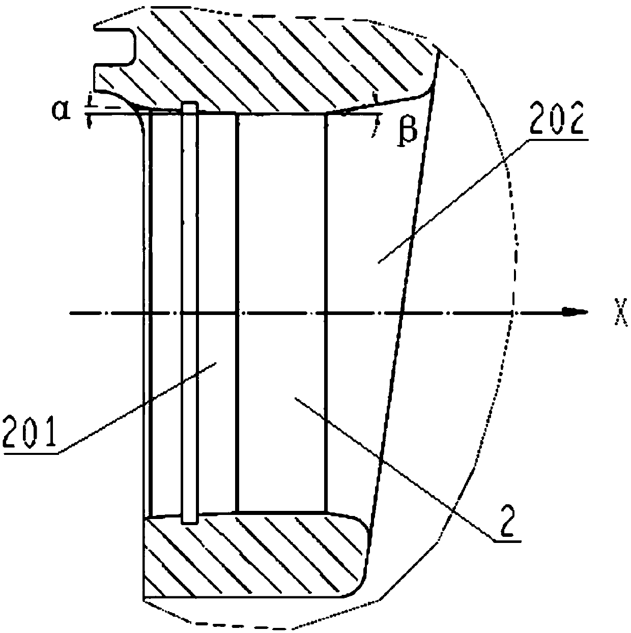 Piston-piston pin-connecting rod combined unit matched structure
