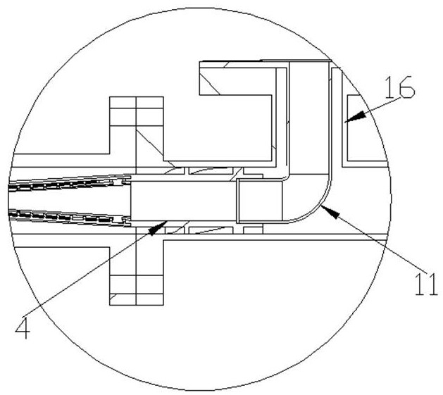 Two-stage tubular gas-liquid separator adaptive to wide-range change of inlet gas content