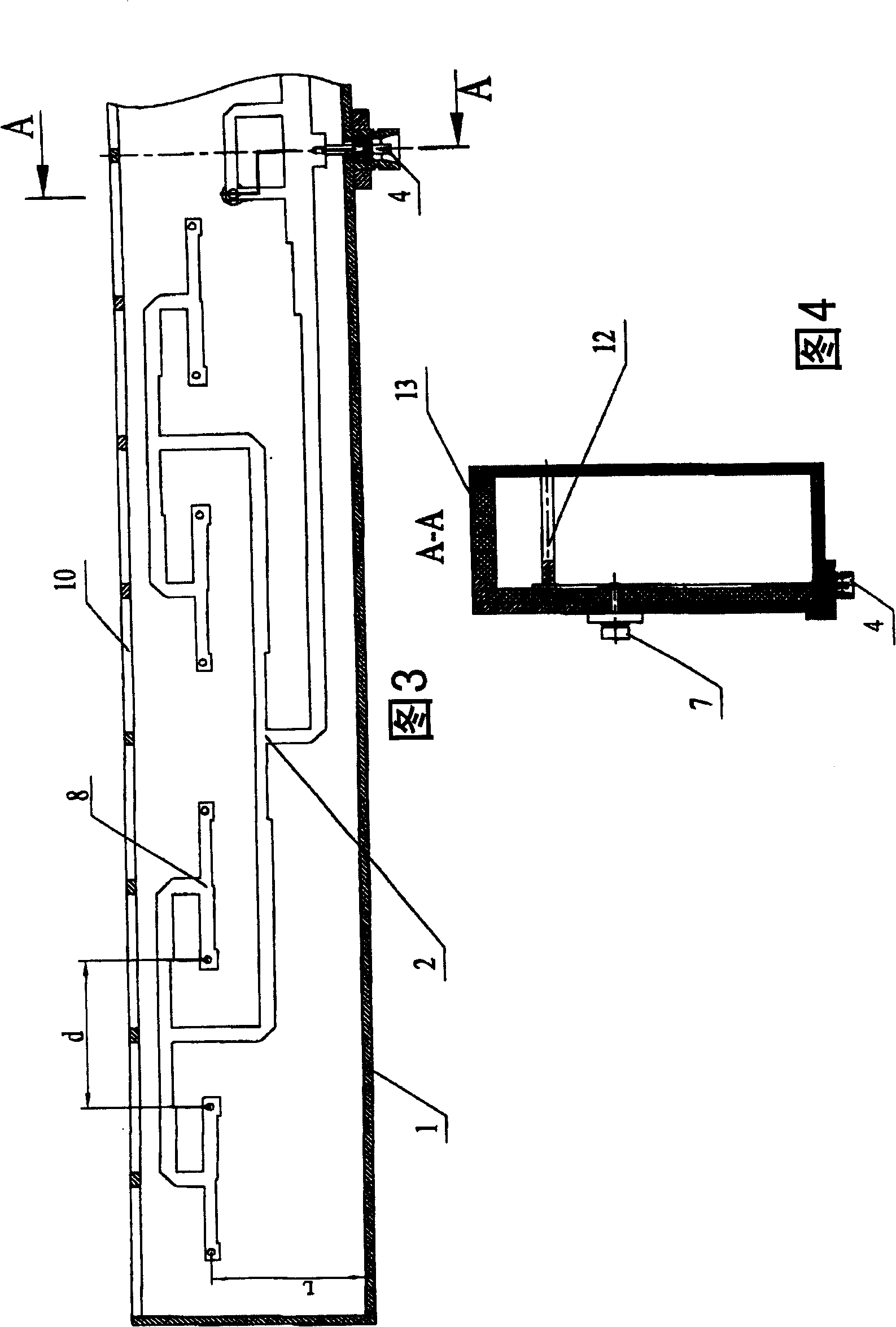 Linear high frequency antenna