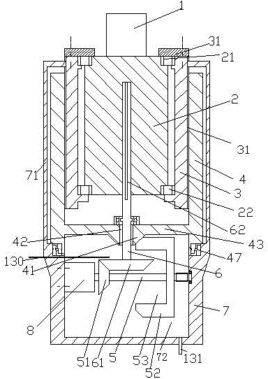 A Worm Machining Mechanism with a Lubricating Oil Supply System