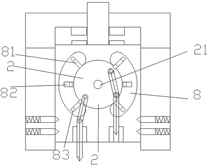 Electrosparking head device