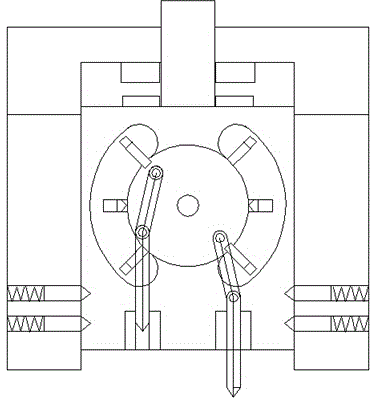 Electrosparking head device