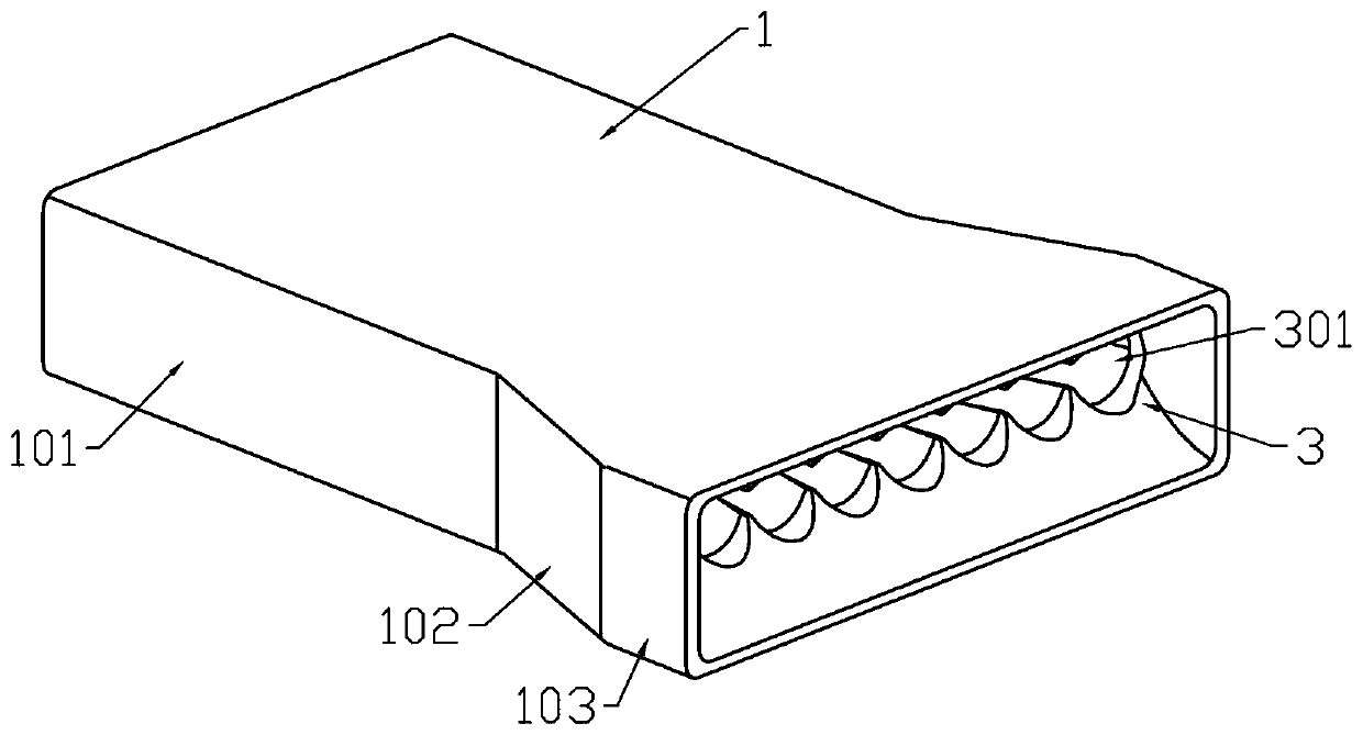 Novel network cable branching device