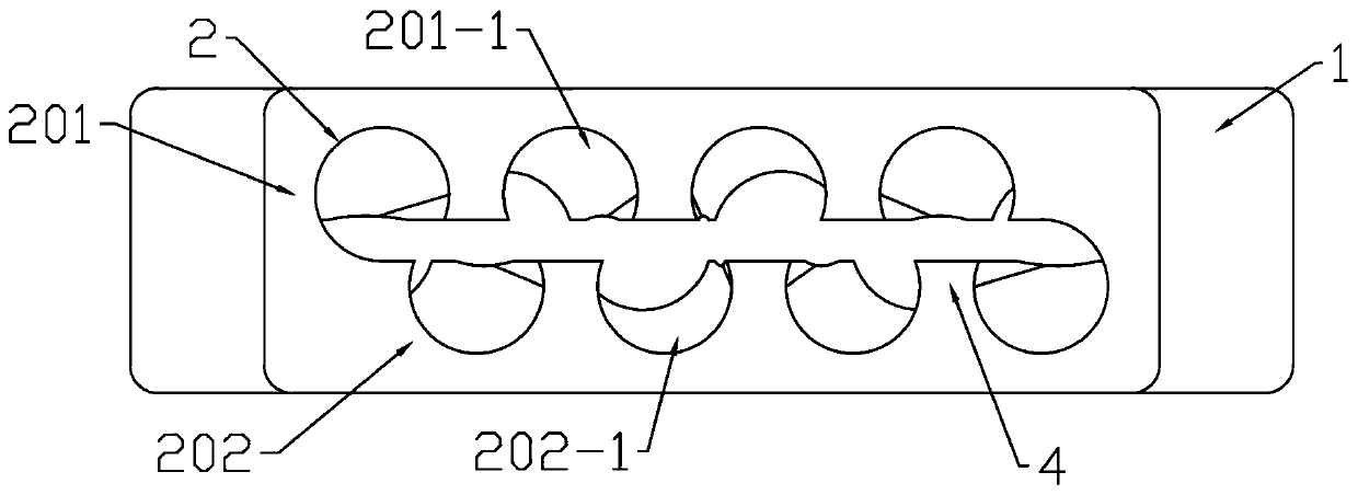 Novel network cable branching device