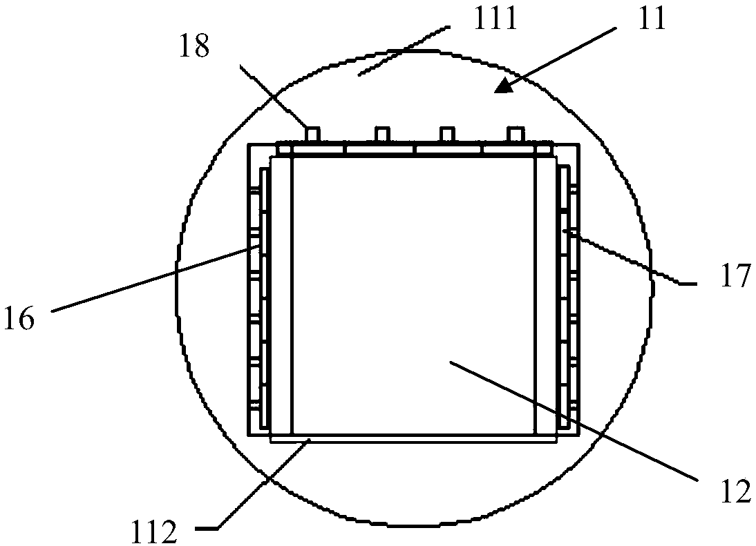 Three-dimensional similar model test stand and test method thereof