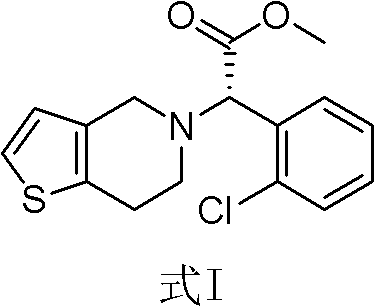 Method for preparing I-type clopidogrel hydrogen sulfate