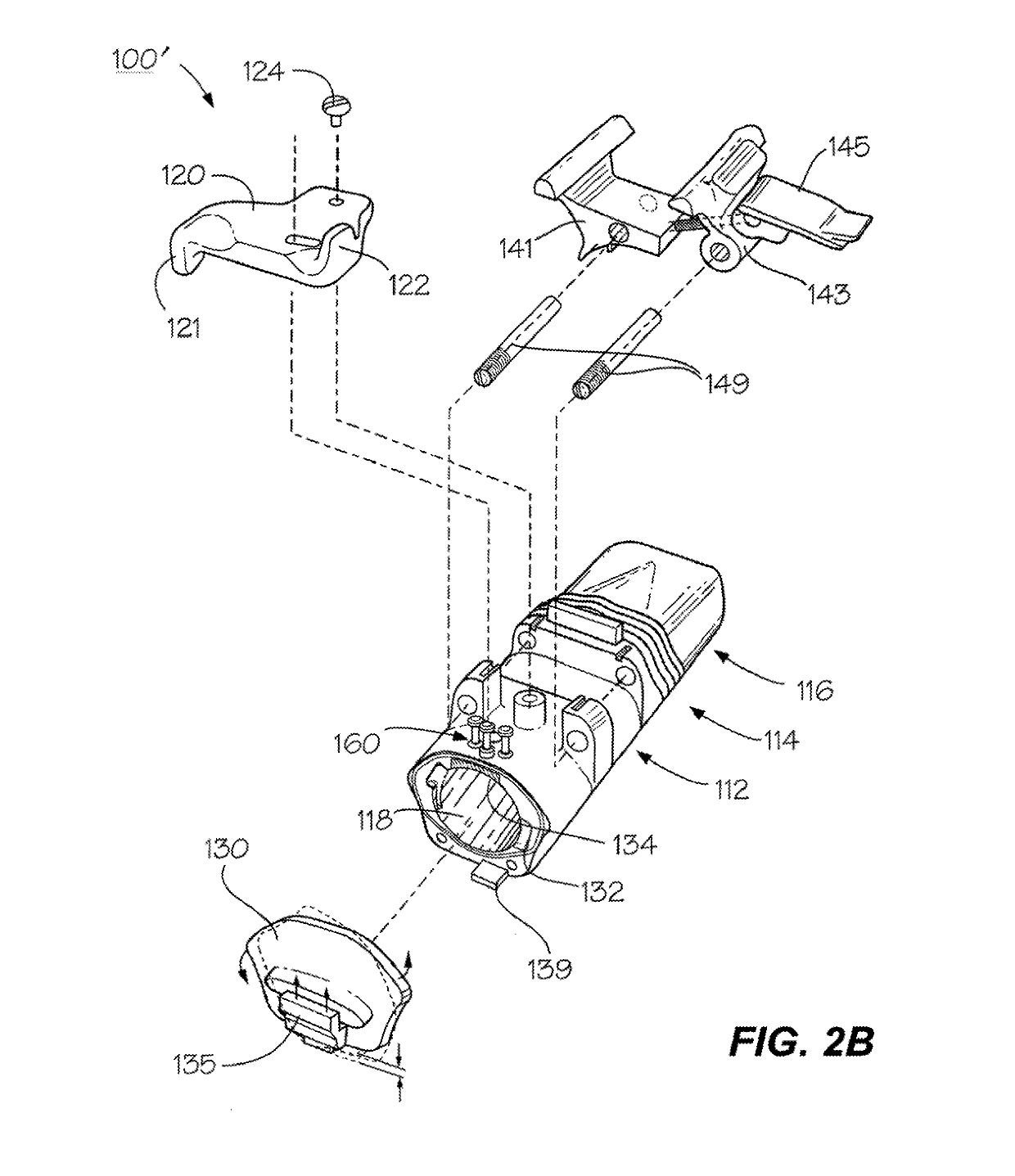Retention holster for a firearm having an offset mounted accessory