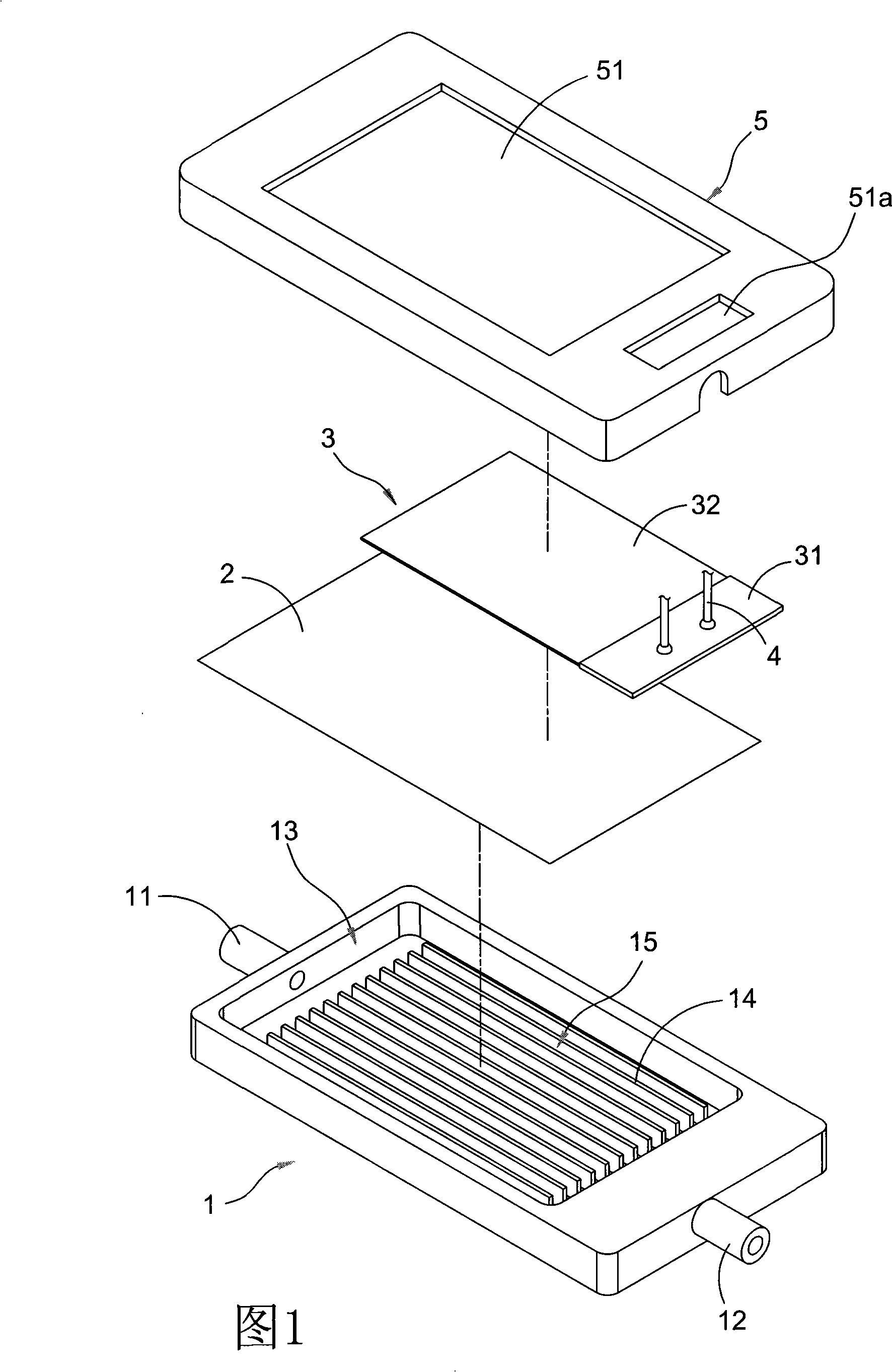 Water-cooling head structure