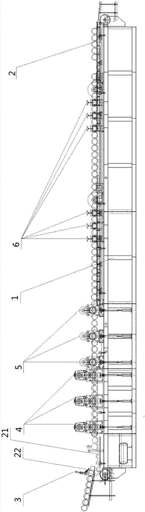 Paper tube shaping machine