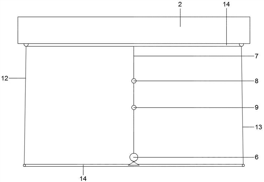 Top cover opening and closing type pheasant breeding house