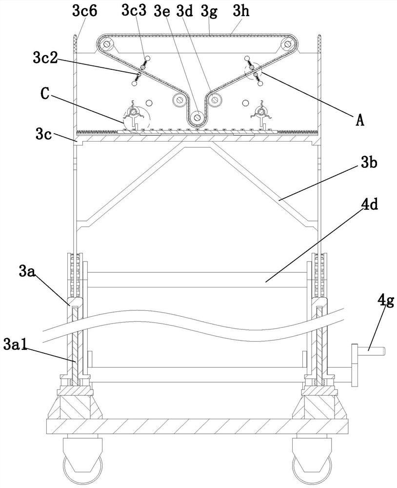 Waterproof coating brushing method for building waterproof construction