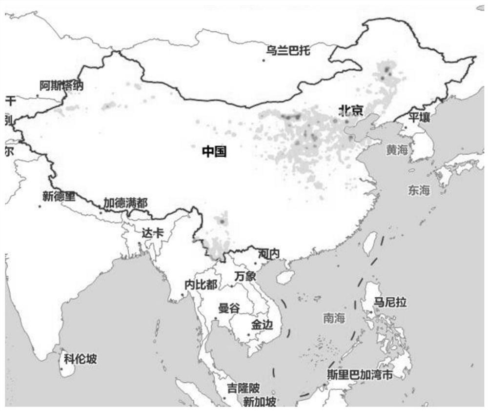 Power grid man-made forest fire density quantitative forecasting method and system for optimizing missing report rate