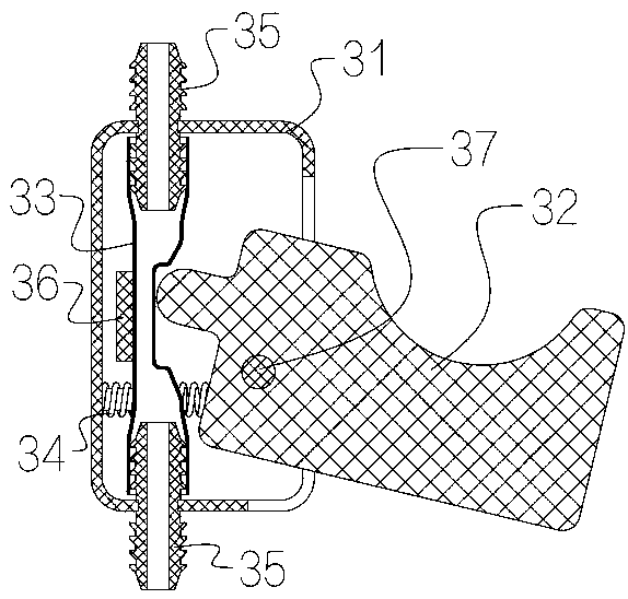 Water gun fixedly provided with water storage tank