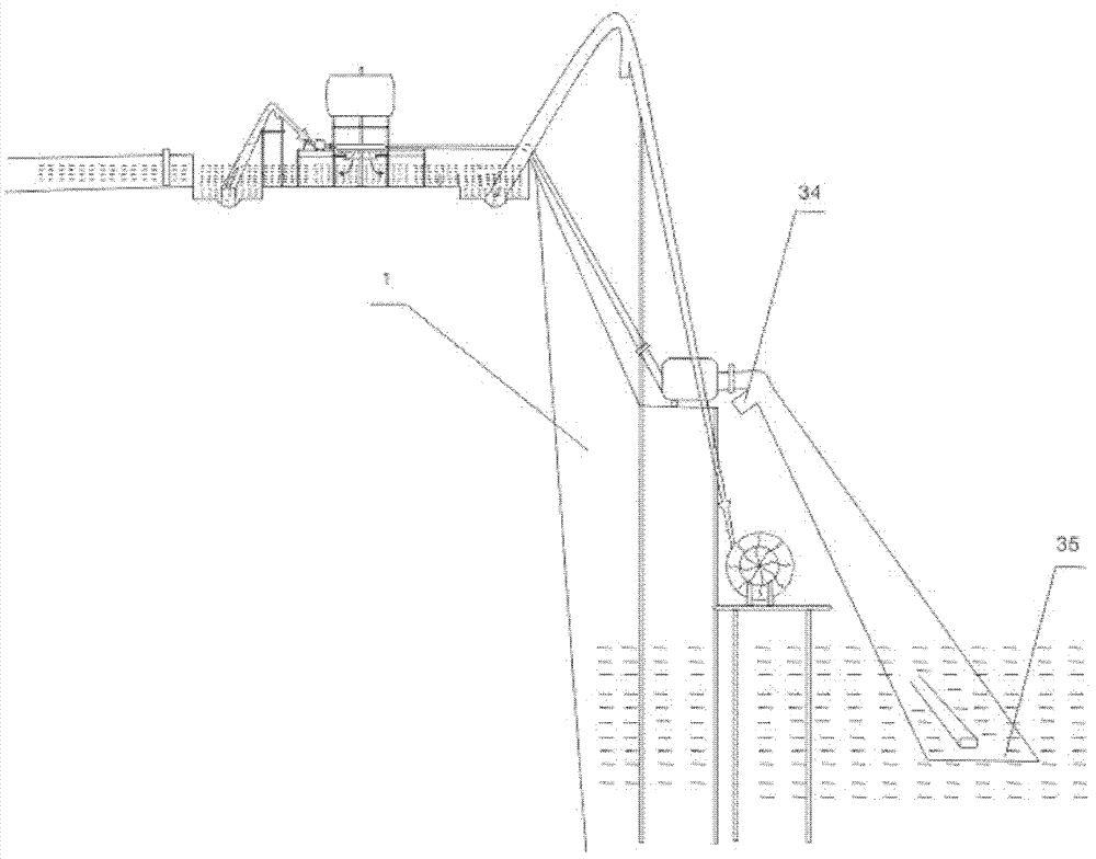 Siphon power generation device and method by utilizing water backflow