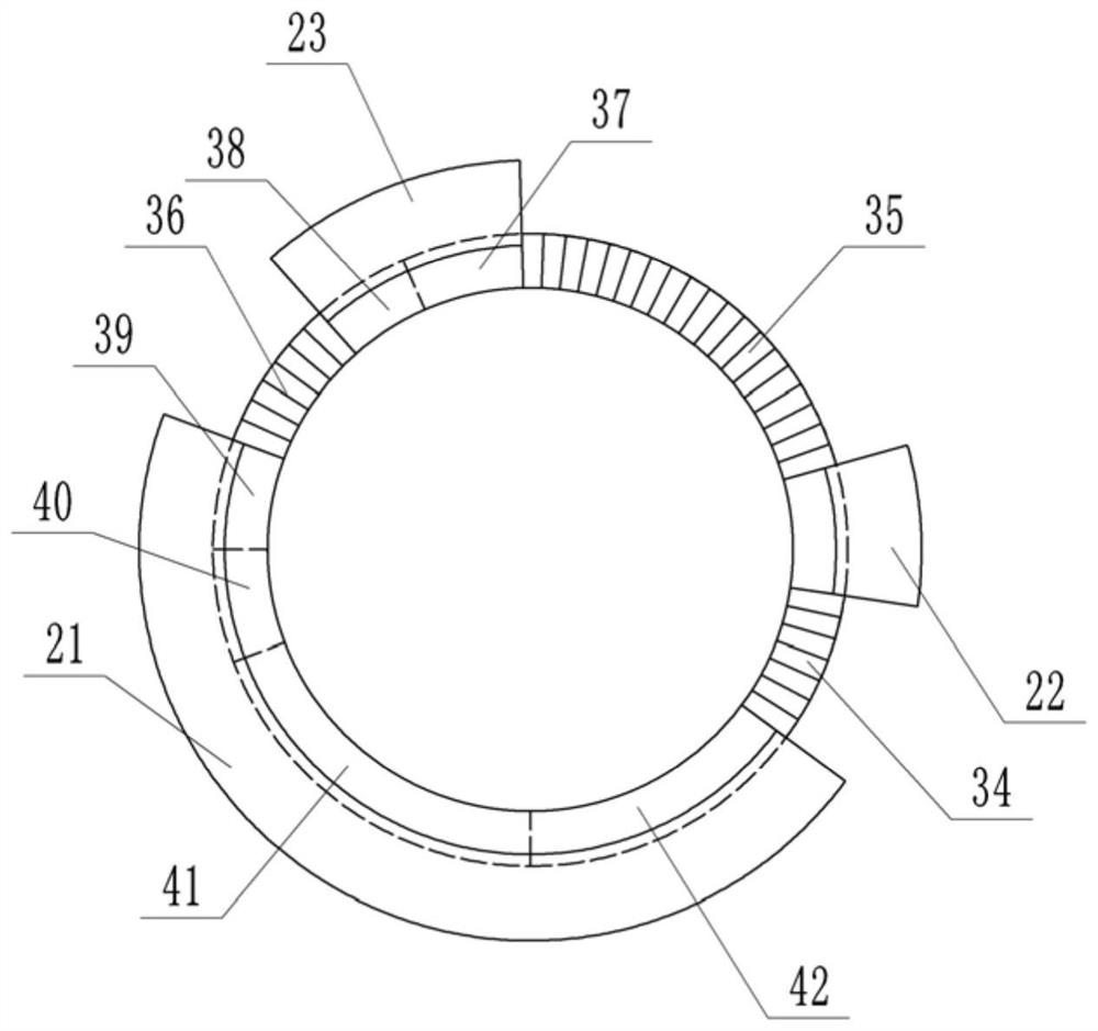 Wooden door one-time forming mold and forming method