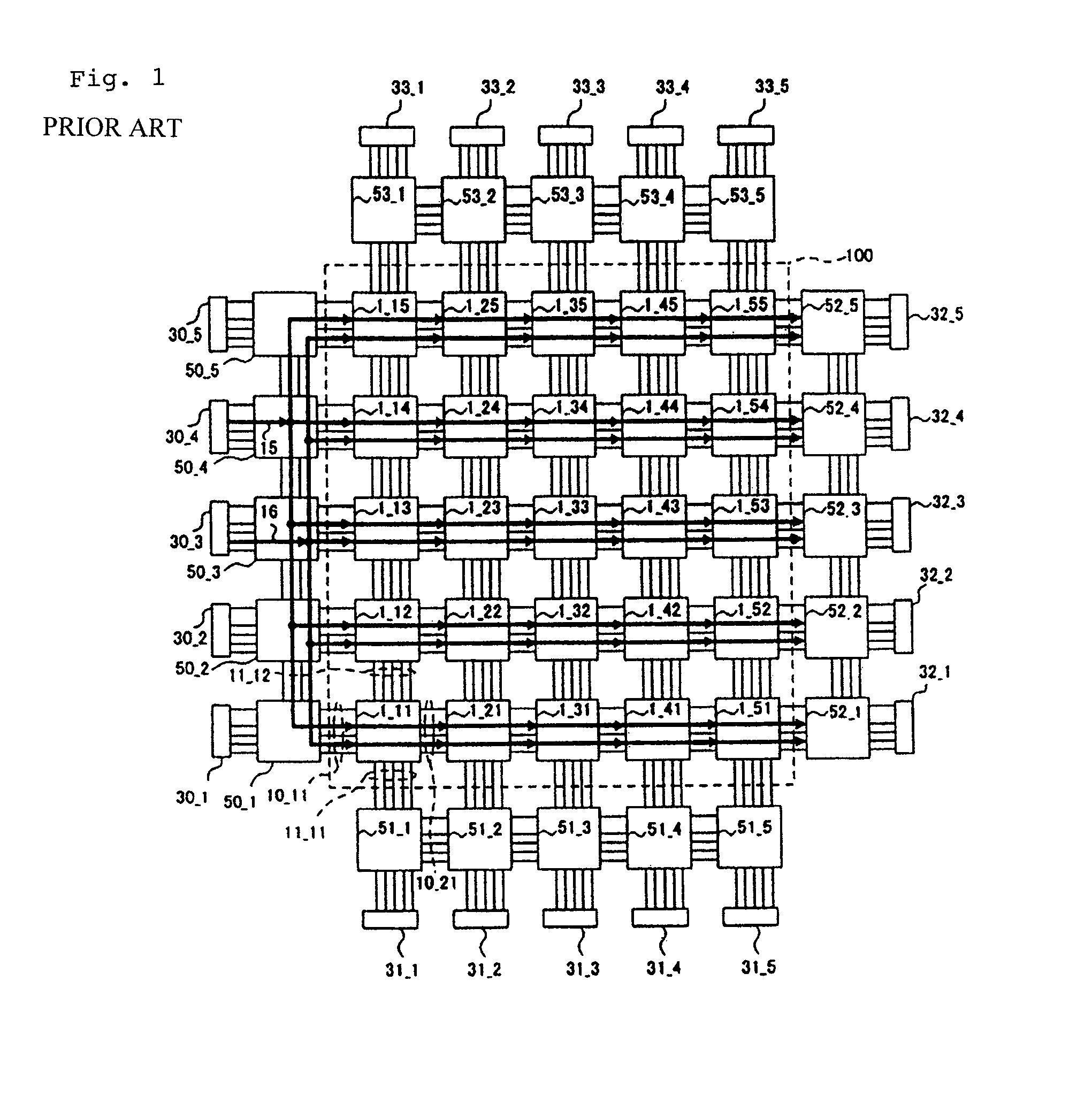 Test system of reconfigurable device and its method and reconfigurable device for use therein