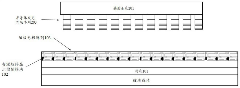 A kind of manufacturing method of active matrix color display device
