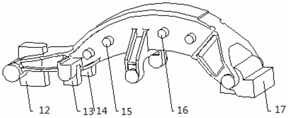 A precision casting method for the skeleton of a superalloy hollow complex thin-walled structural part