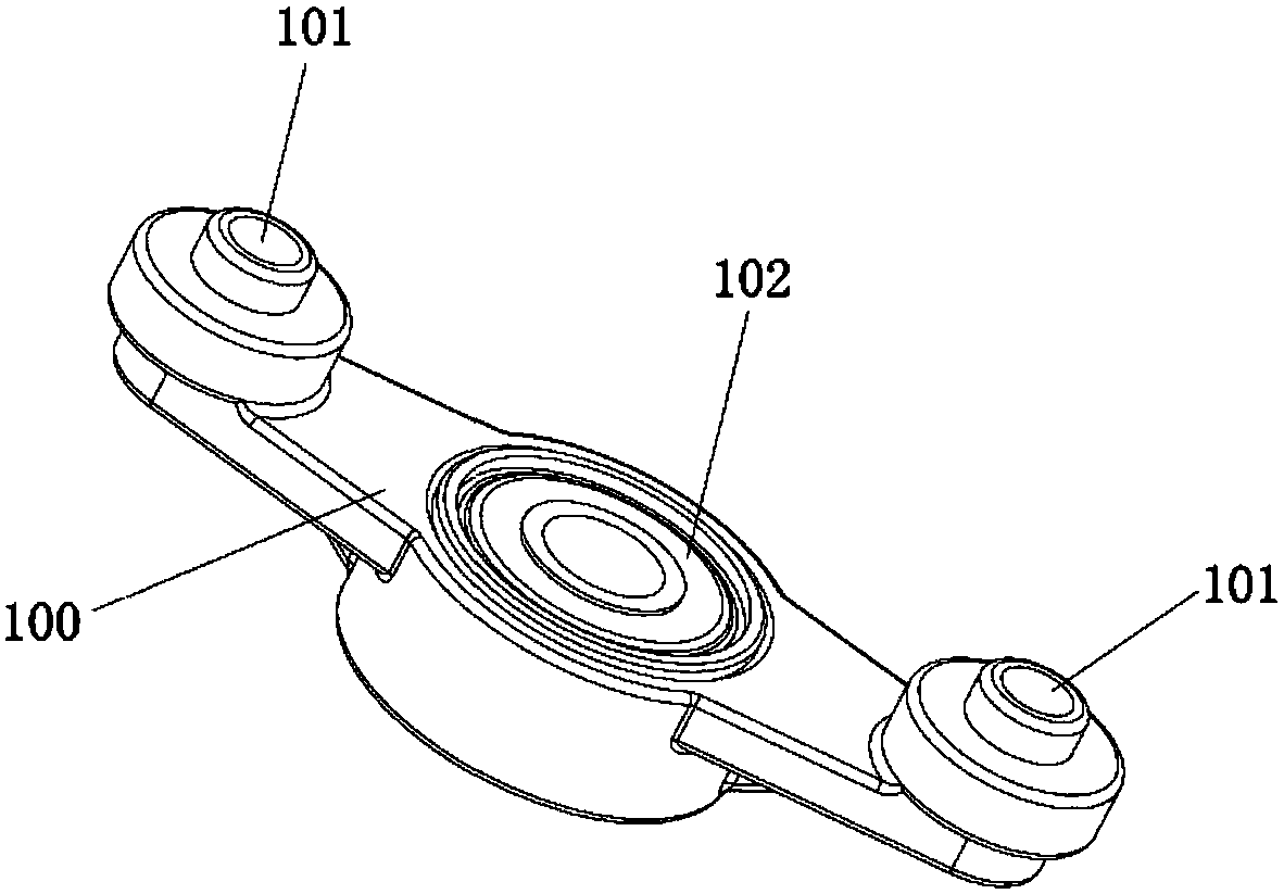 End cover for medical compressor core and manufacturing method thereof