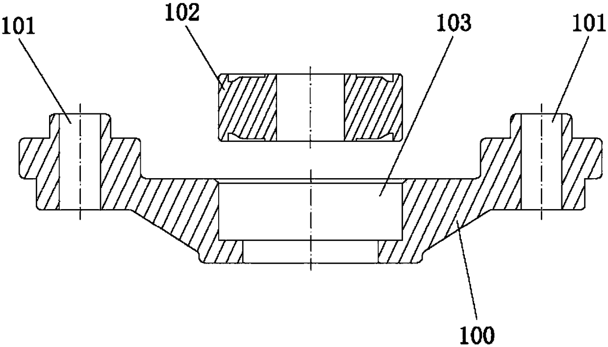 End cover for medical compressor core and manufacturing method thereof