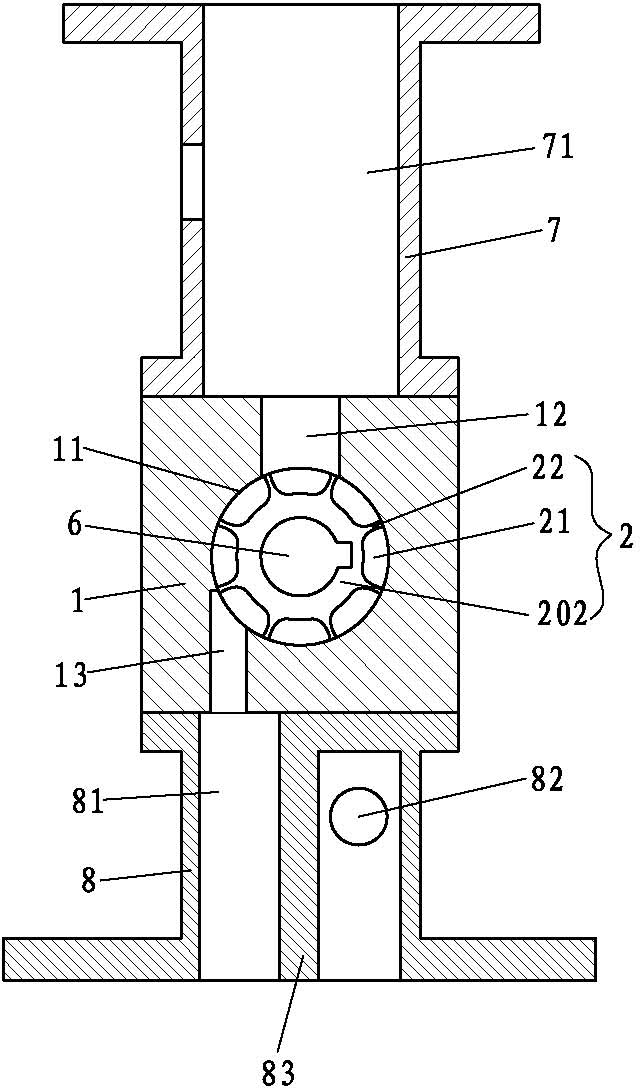 Automatic metering structure and automatic feeding device