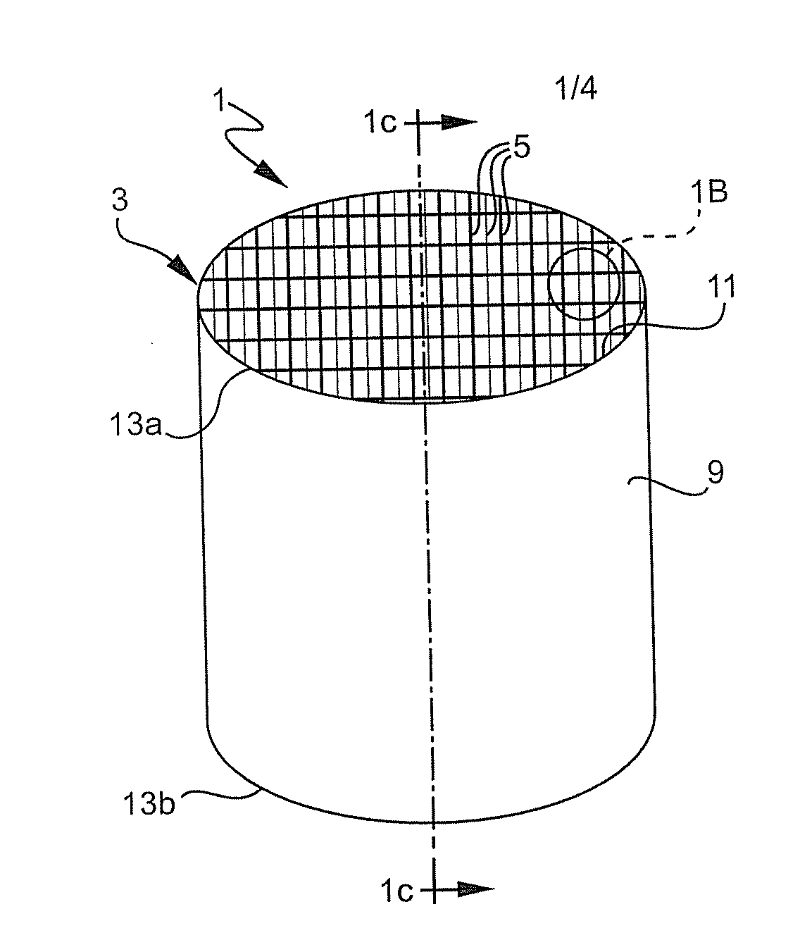 Co-extrusion method of fabricating electrode structures in honeycomb substrates and ultracapacitor formed thereby