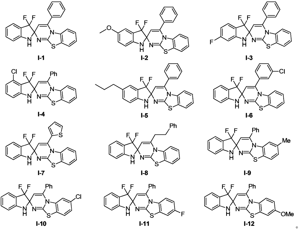 Bifluoro C2-spirindoline compound and preparing method thereof