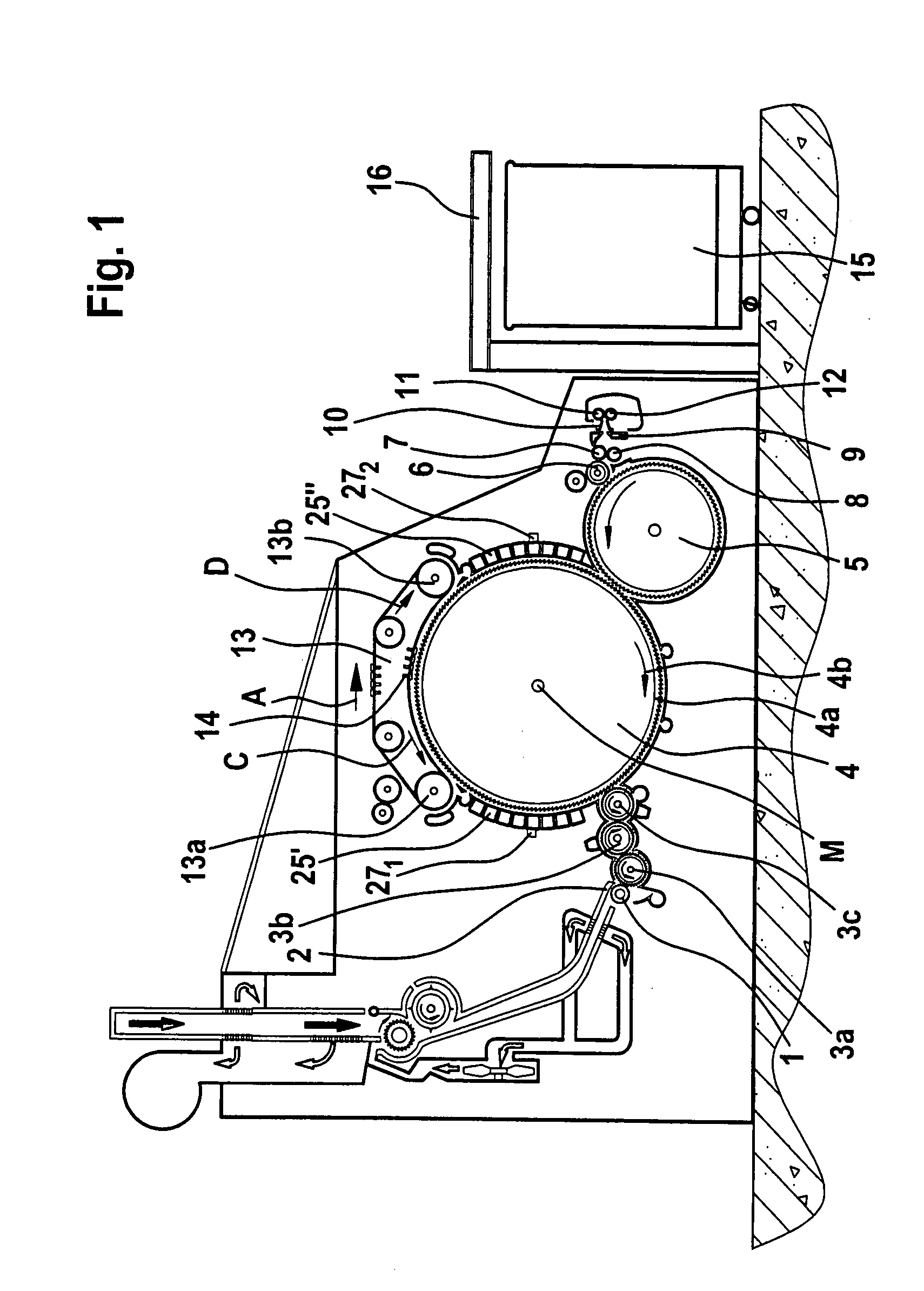 Apparatus at a spinning preparation machine in which a clothed, rapidly rotating roller is located opposite at least one component at a spacing