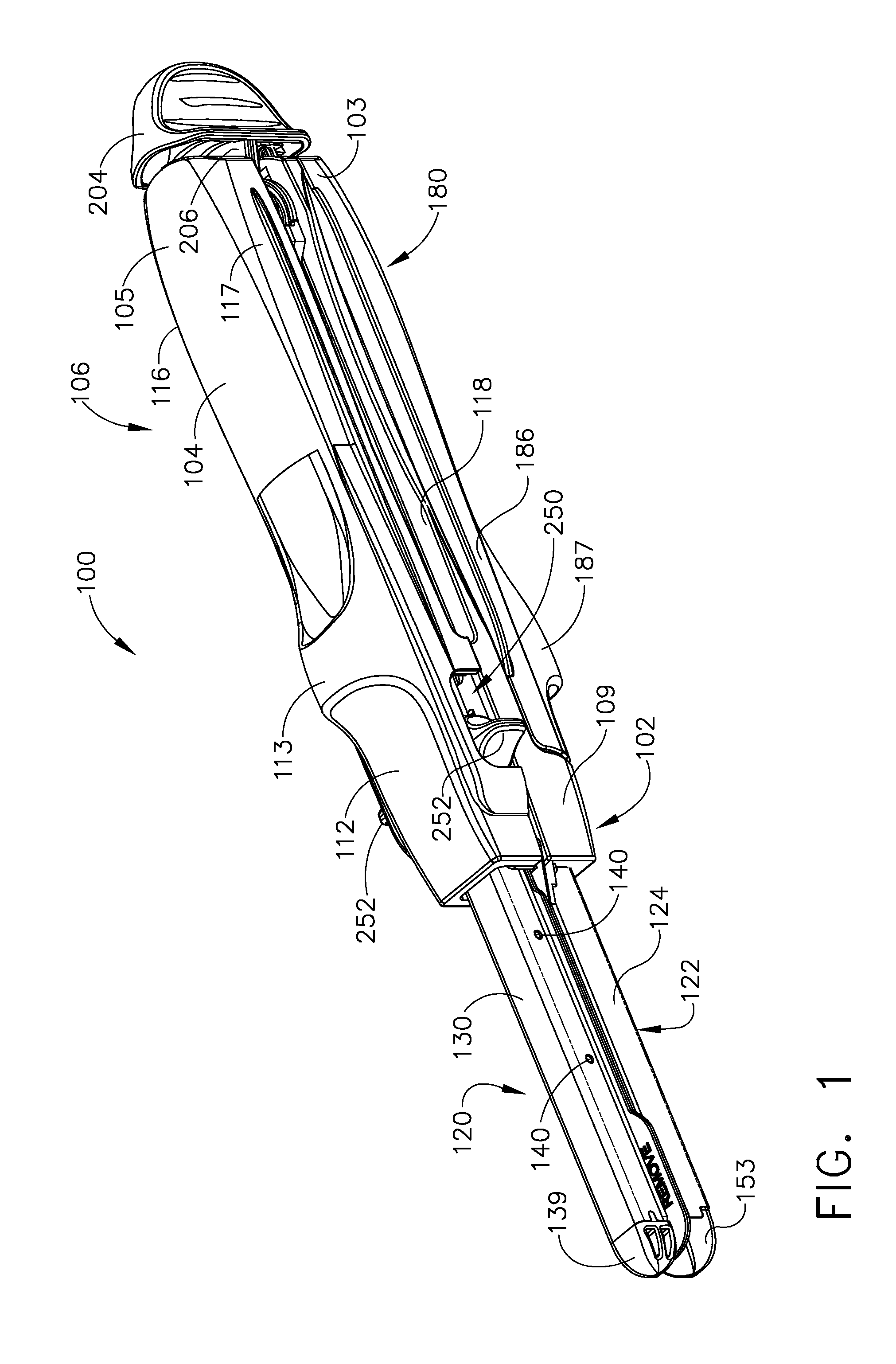 Surgical stapler having an intermediate closing position