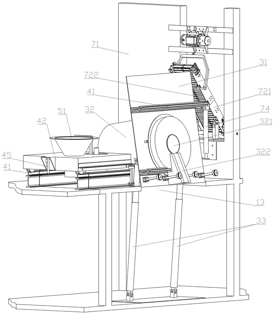 Radioactive nuclear waste metal smelting and feeding method