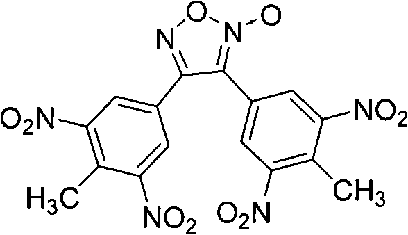 3,4-di(3',5'-dinitryl-4'-methyl phenyl) furoxan compound