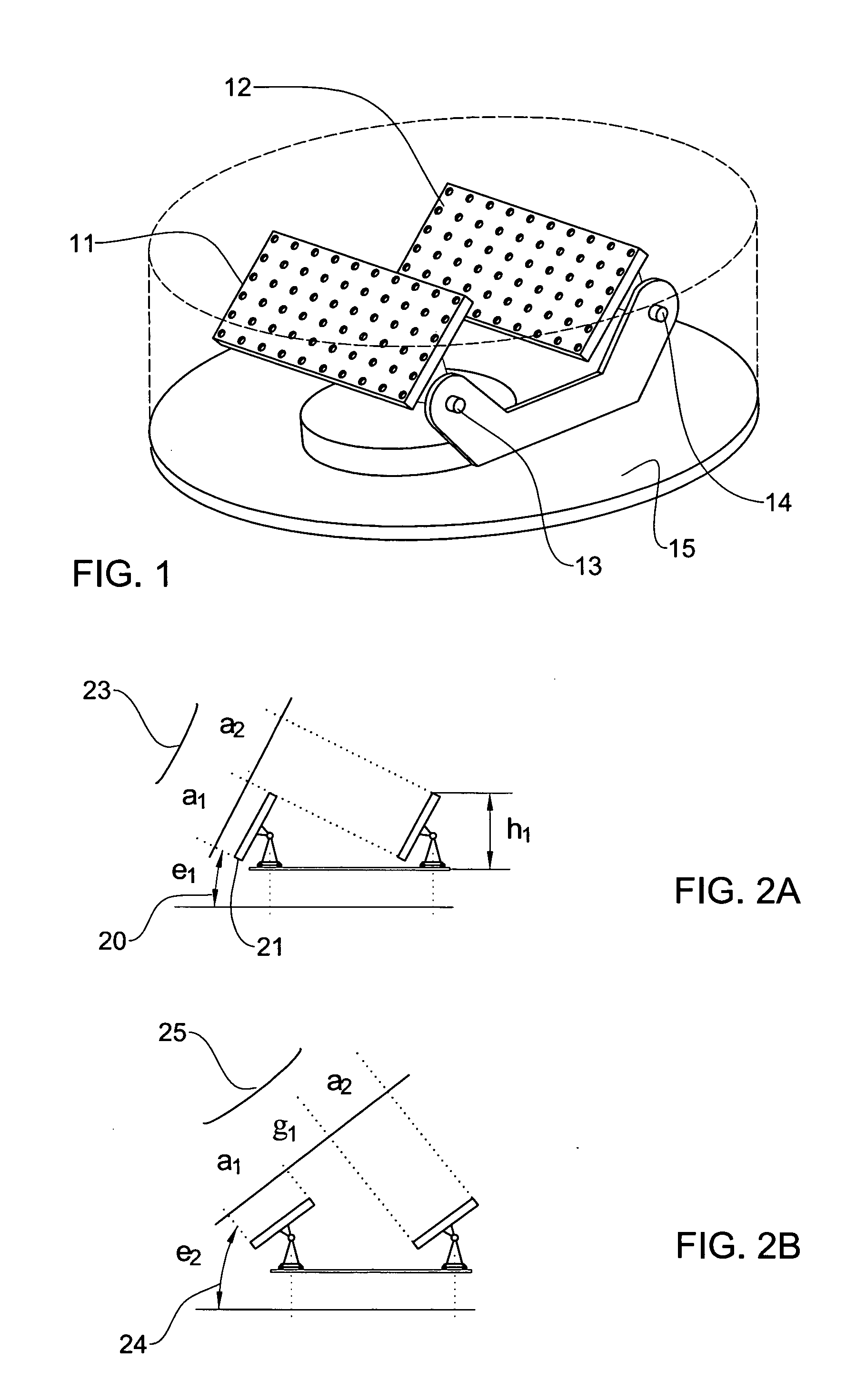 Mobile antenna system for satellite communications