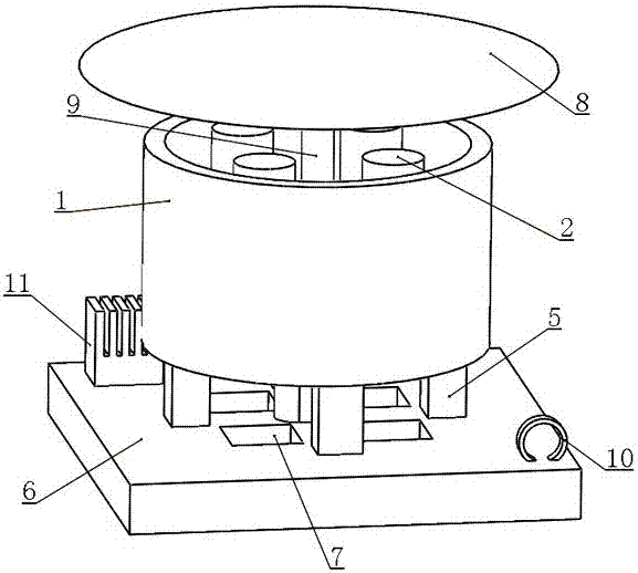 Novel feeder for breeding of hairy crabs