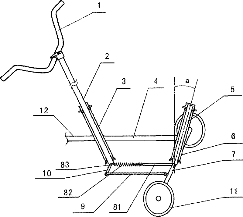 Steering mechanism of double-front-wheel bicycle