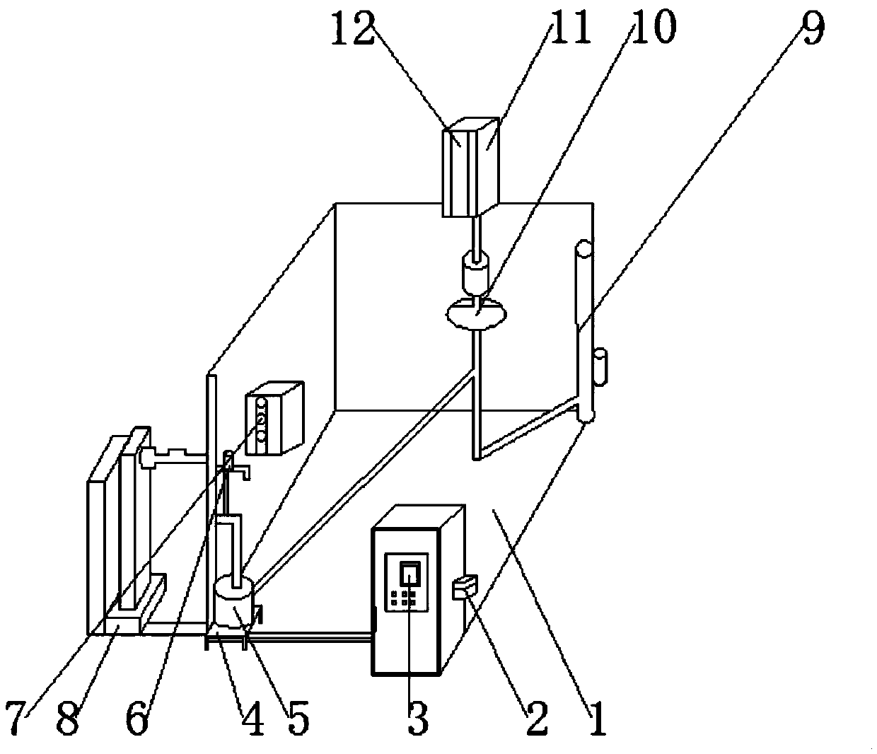 Efficient spraying device