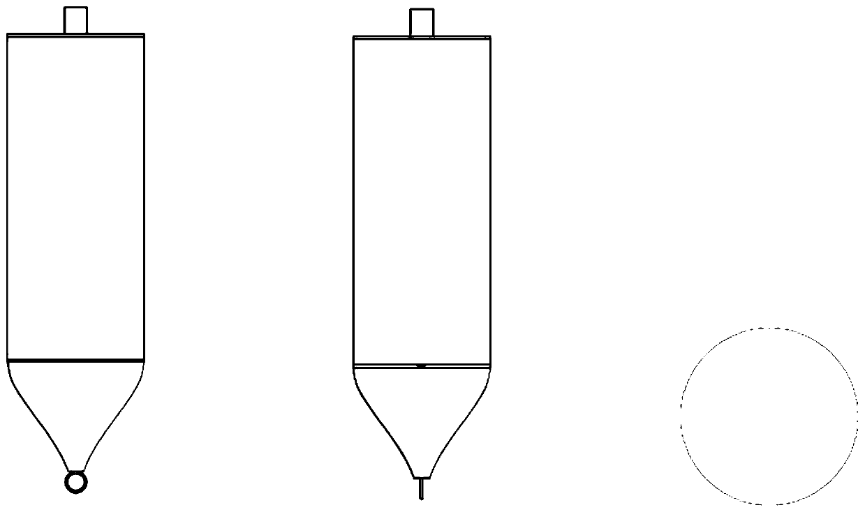 A fully enclosed inertial point-suction wave energy device